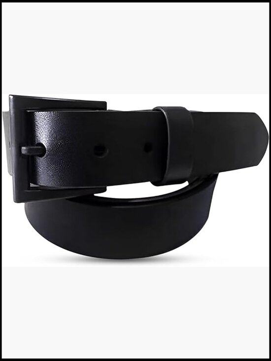 Genuine Italian Leather Belt, Vegetable Tanned, Metal-Free TSA Friendly main image 4